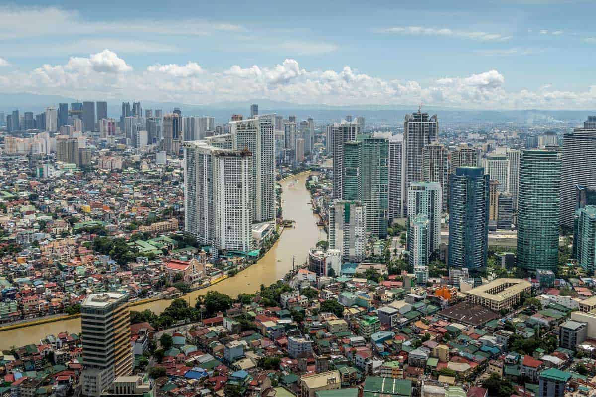 Manila Skyline and Pasig River
