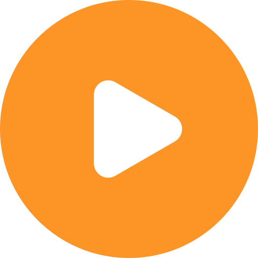 play-button-orange-white